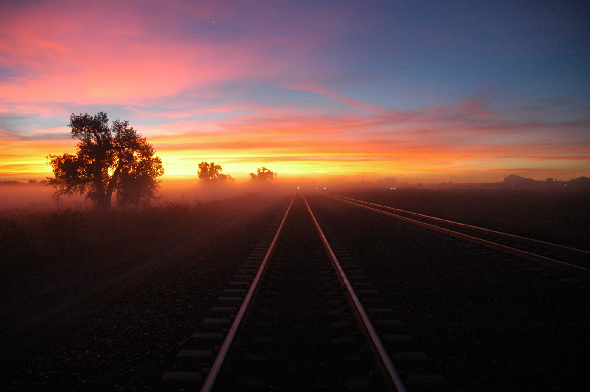 Neraska road at Sunset - Photo by Shane Pekny